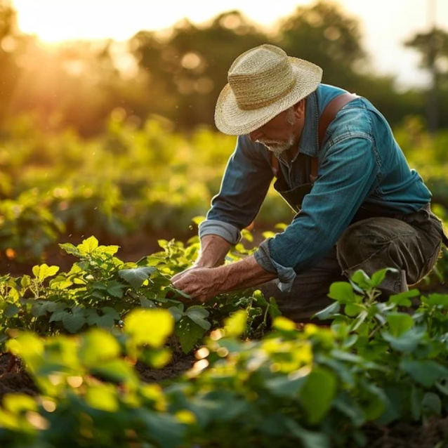 Photo d'agriculteur